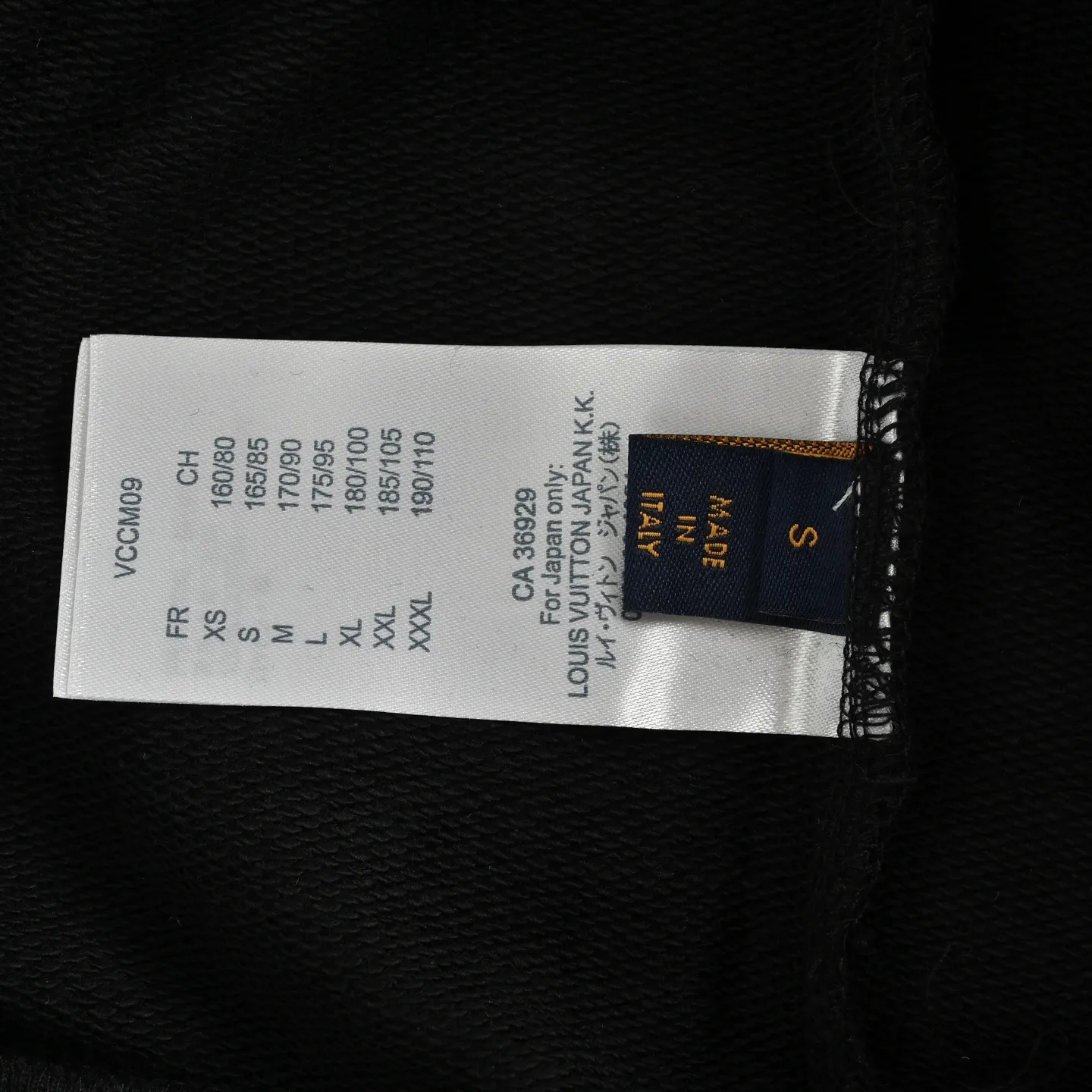 Louis Vuitton/Louis Vuitton 25Fw cursive signature letter print crew neck sweatshirt